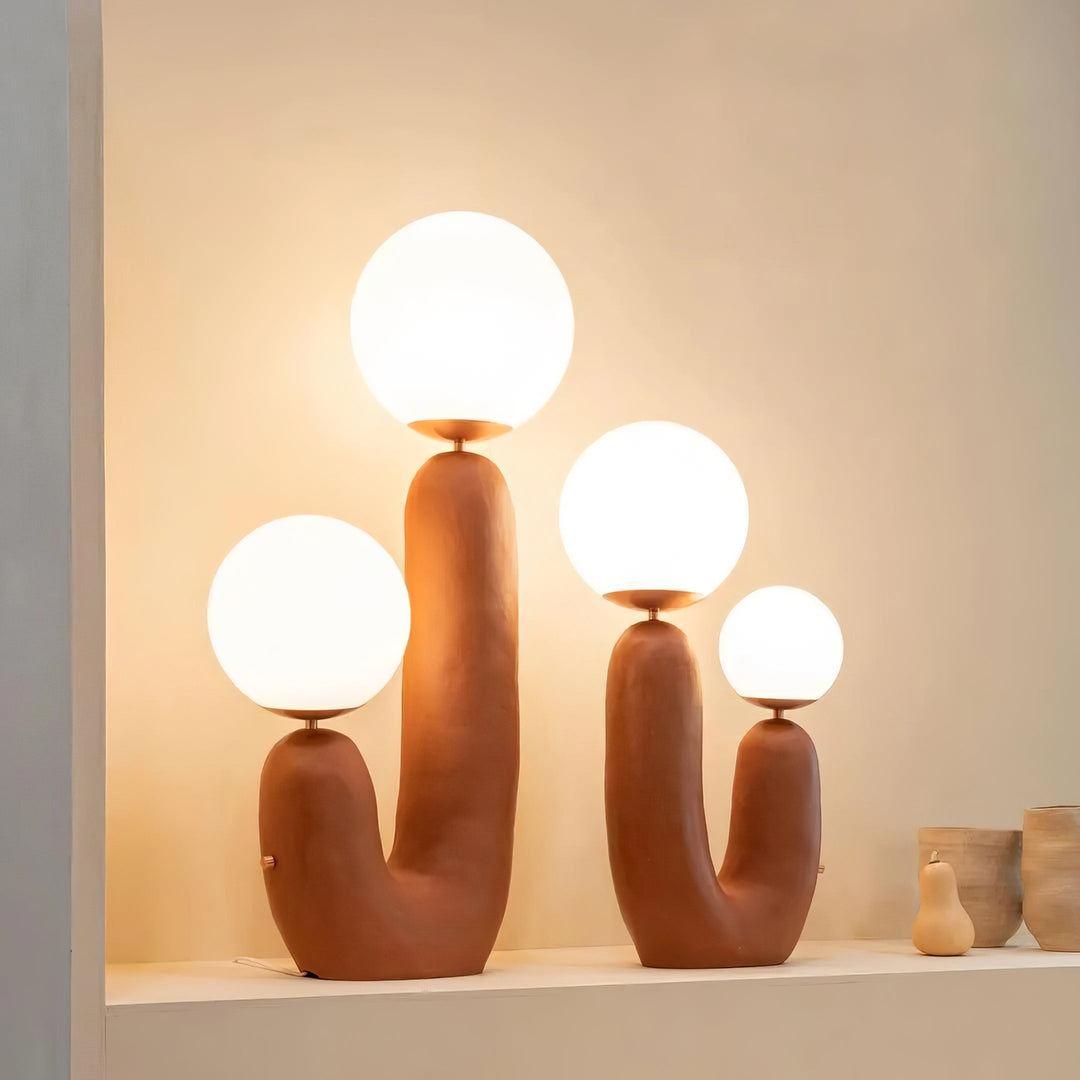 Skanto | Moderne Stil Bordlampe med Naturlig Akcent
