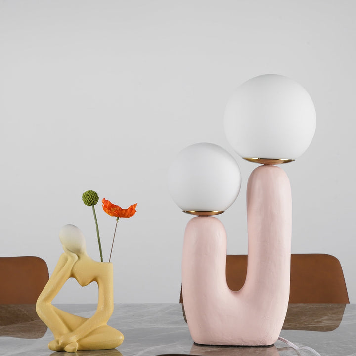 Skanto | Moderne Stil Bordlampe med Naturlig Akcent
