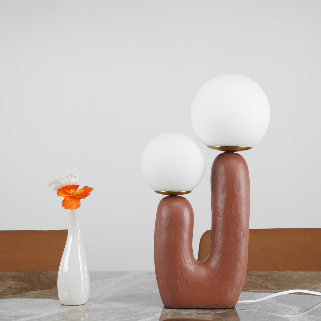 Skanto | Moderne Stil Bordlampe med Naturlig Akcent