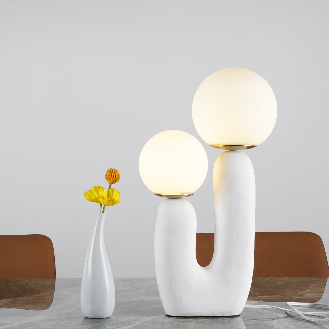 Skanto | Moderne Stil Bordlampe med Naturlig Akcent