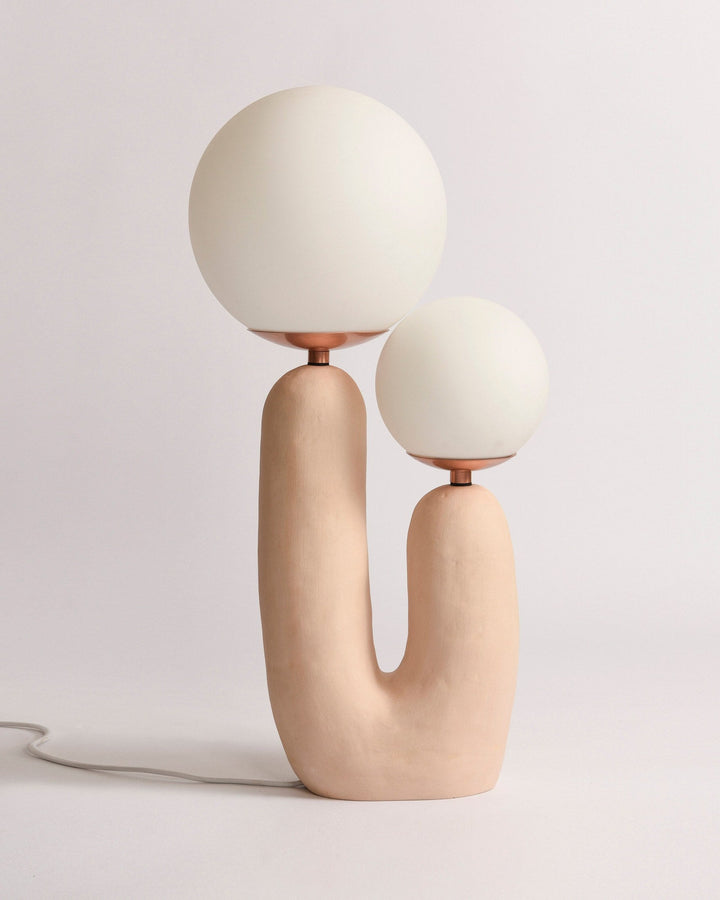 Skanto | Moderne Stil Bordlampe med Naturlig Akcent