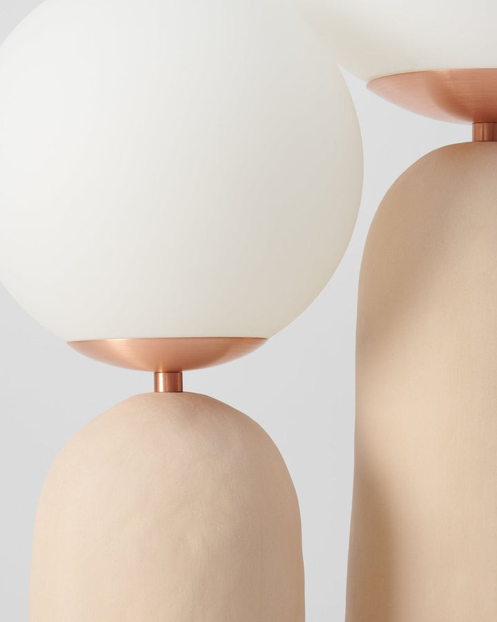 Skanto | Moderne Stil Bordlampe med Naturlig Akcent