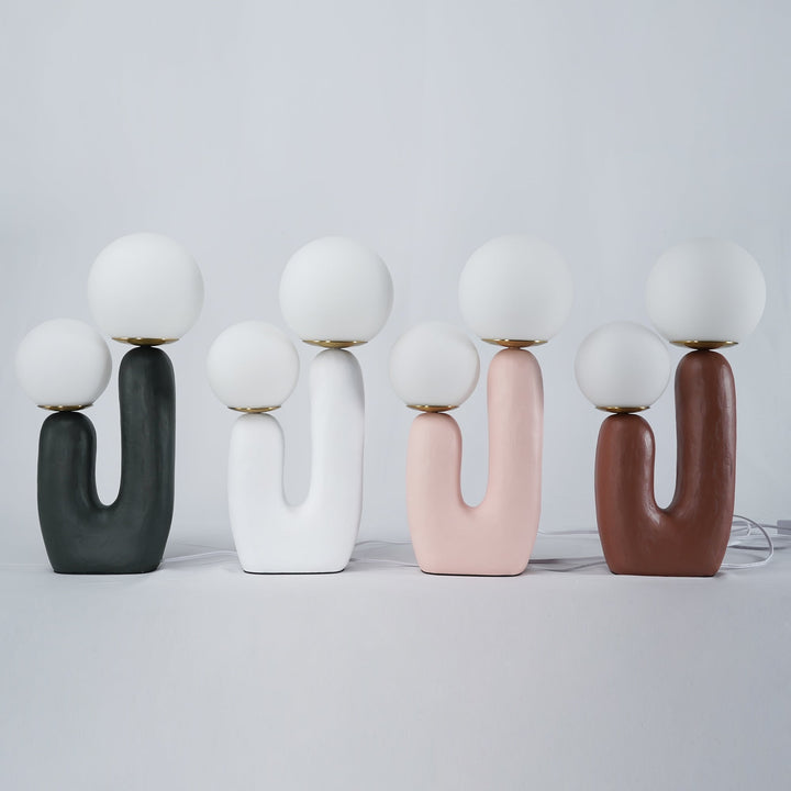 Skanto | Moderne Stil Bordlampe med Naturlig Akcent