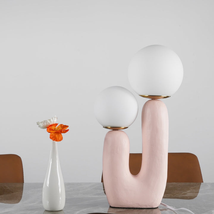 Skanto | Moderne Stil Bordlampe med Naturlig Akcent