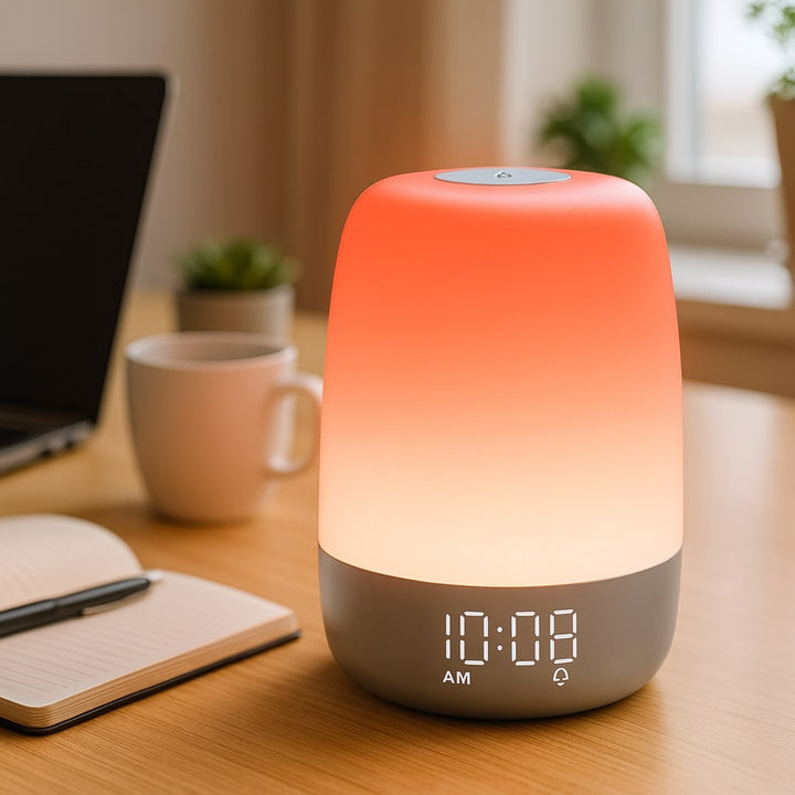 DawnClock Dagslys Vekkeklokke med Soloppgangssimulering | Skanto