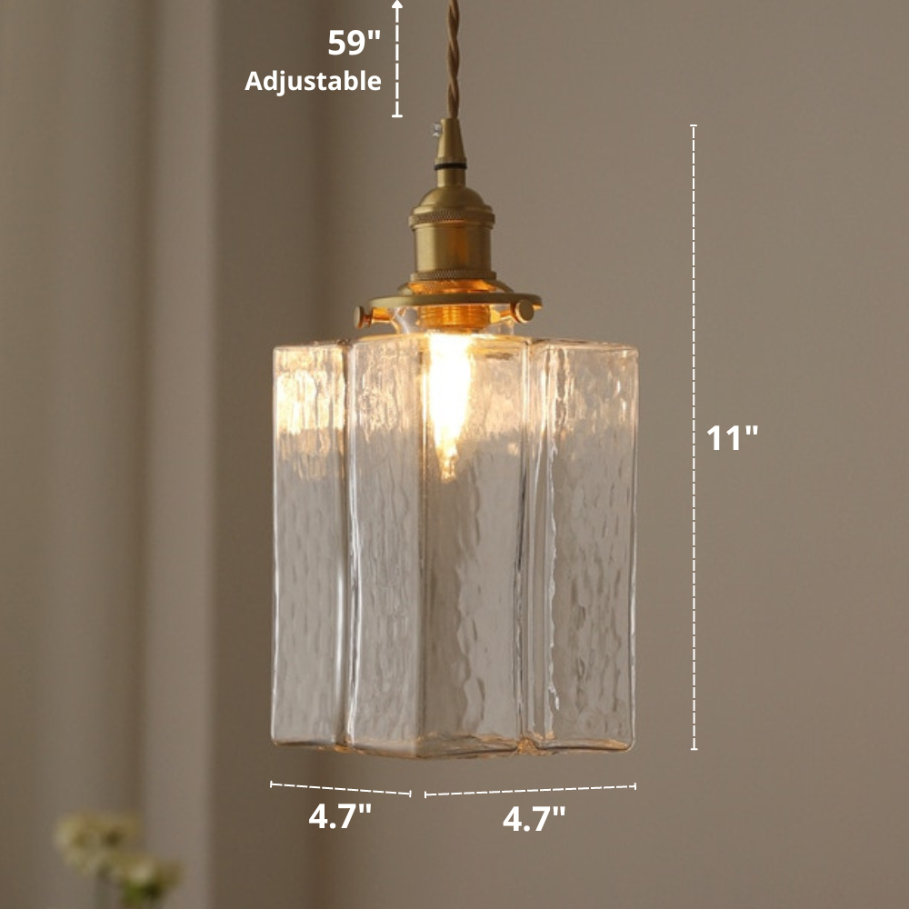 Whitley - Vintage Glass Hanging Lamps | Skanto