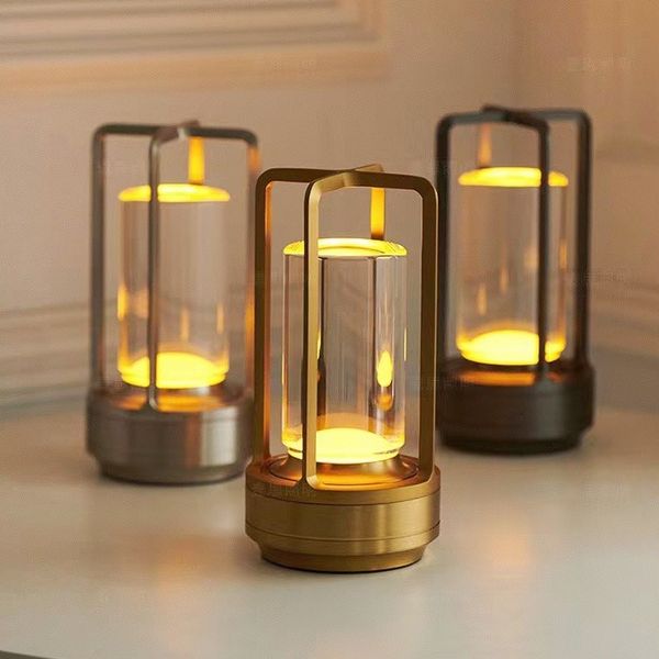 Skanto | Sengebordlampe Moderne Krystall Bordlys