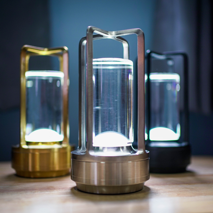 Skanto | Sengebordlampe Moderne Krystall Bordlys