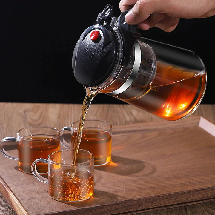 Tekanne for te med infuser glasskettle varmebestandig tekanne | Skanto