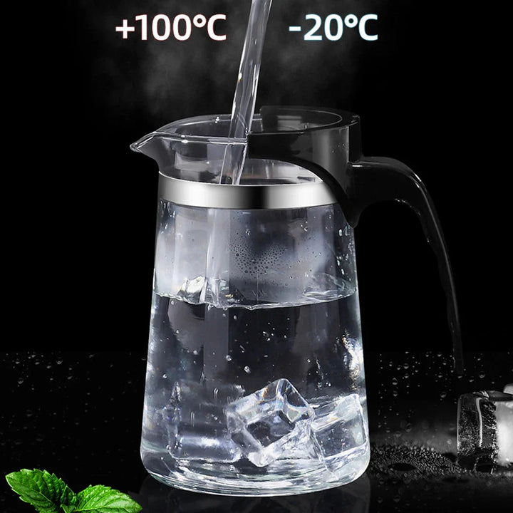 Tekanne for te med infuser Glasskanne varmebestandig tekanna | Skanto