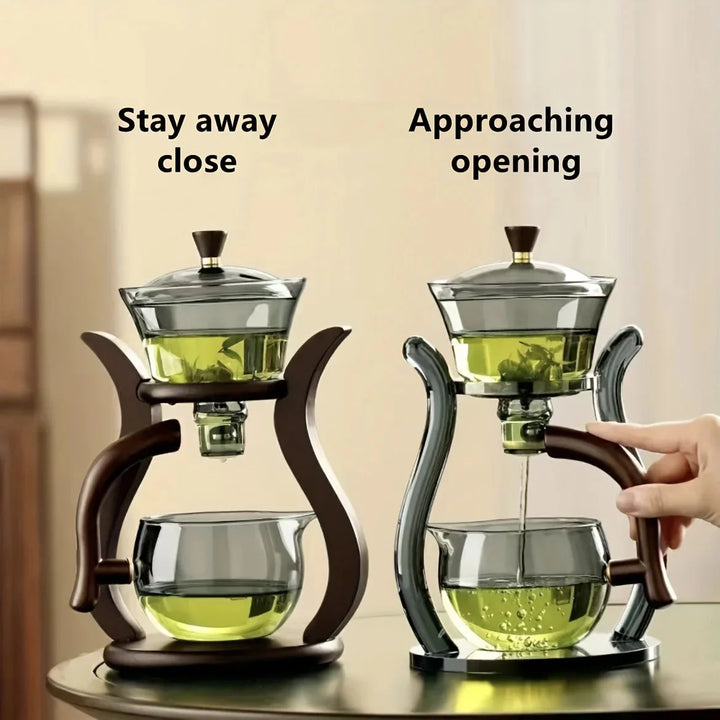 Teaset Semi-Automatisk Tekanne med Infuser Magnetbryter Glassvarer | Skanto