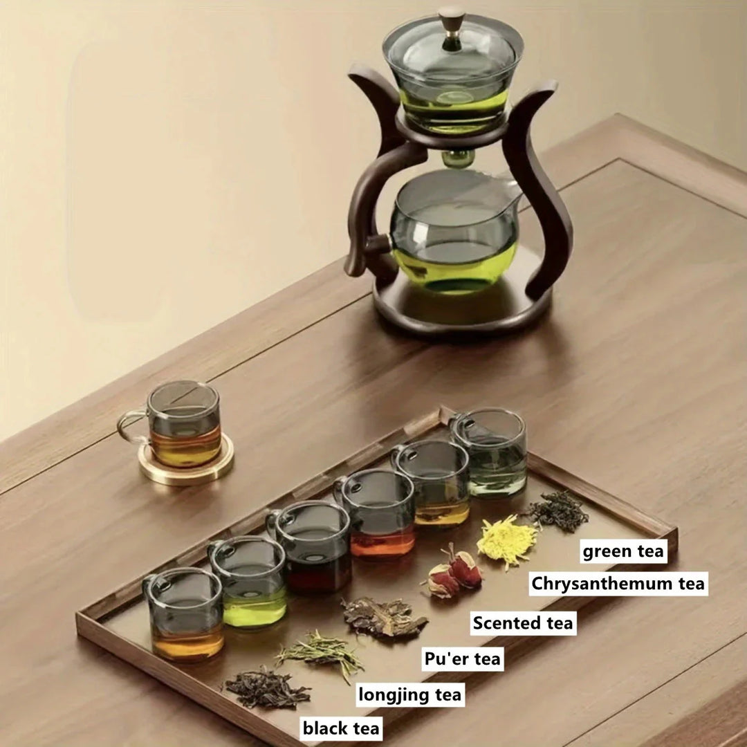 Teaset Semi-Automatisk Tekanne med Infuser Magnetbryter Glassvarer | Skanto