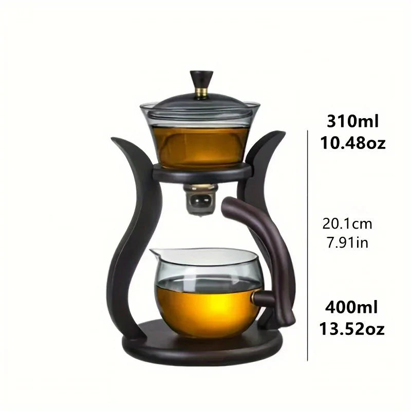 Teaset Semi-Automatisk Tekanne med Infuser Magnetbryter Glassvarer | Skanto