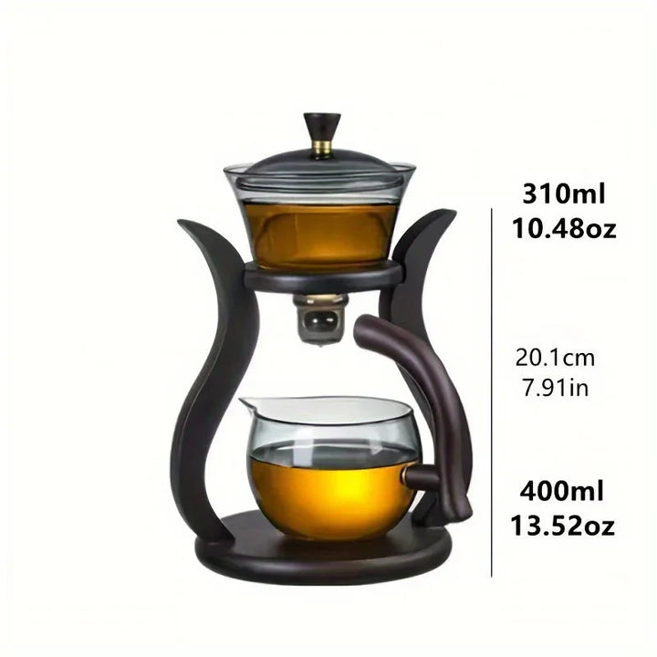 Teaset Semi-Automatisk Tekanne med Infuser Magnetbryter Glassvarer | Skanto