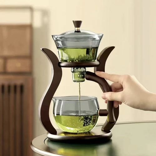 Teaset Semi-Automatisk Tekanne med Infuser Magnetbryter Glassvarer | Skanto
