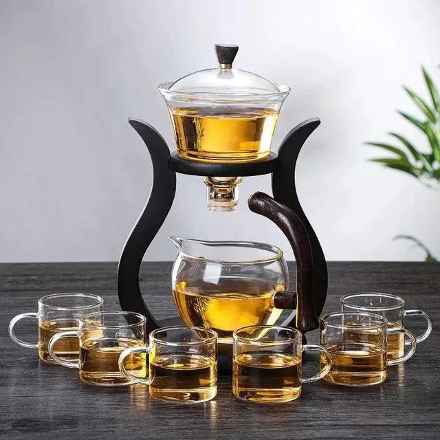 Teaset Semi-Automatisk Tekanne med Infuser Magnetbryter Glassvarer | Skanto
