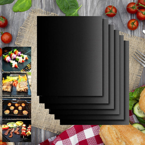Gjenbrukbar Teflon bakematte 40x33 cm – Sett med 5 | Skanto