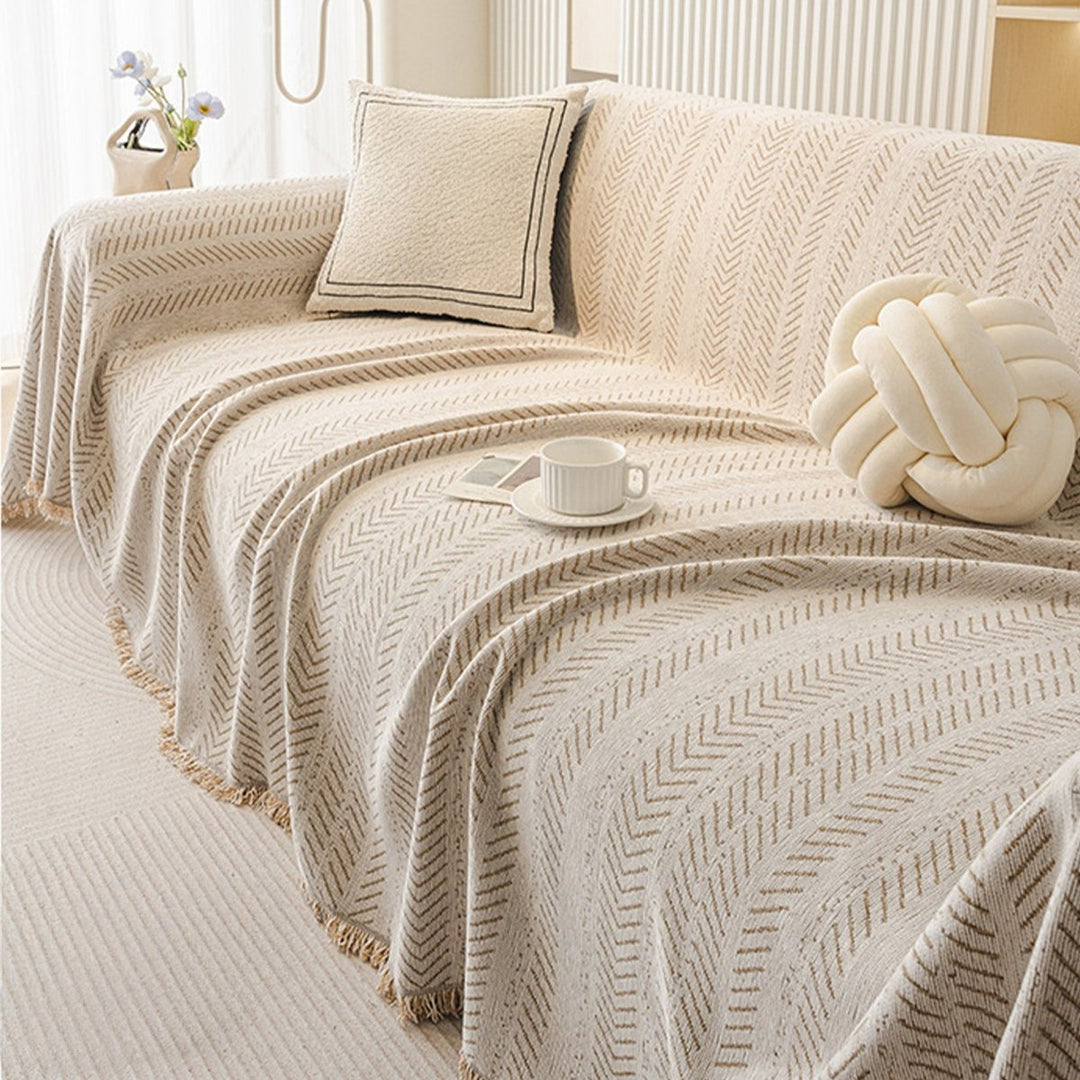 Skanto | TexturaHome – Ripebestandig chenille sofatrekk