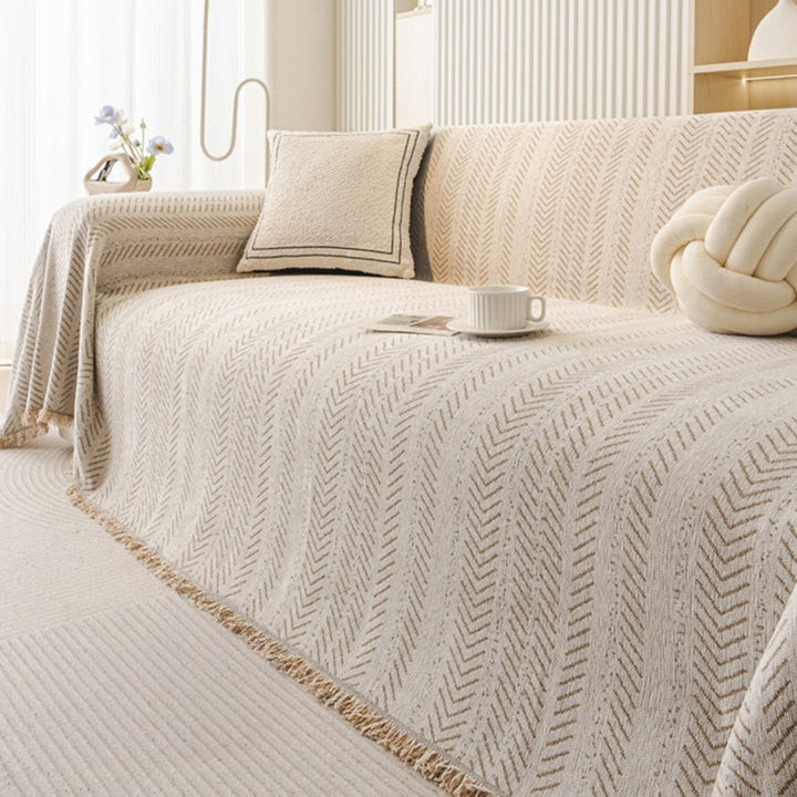 Skanto | TexturaHome – Ripebestandig chenille sofatrekk