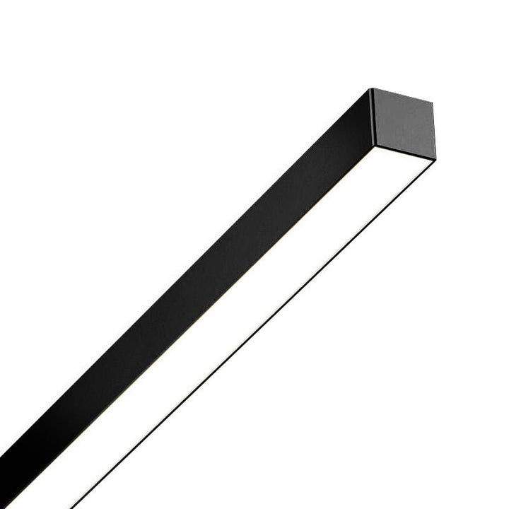 Skanto | Nedsenkede svarte LED-striper av lang lengde