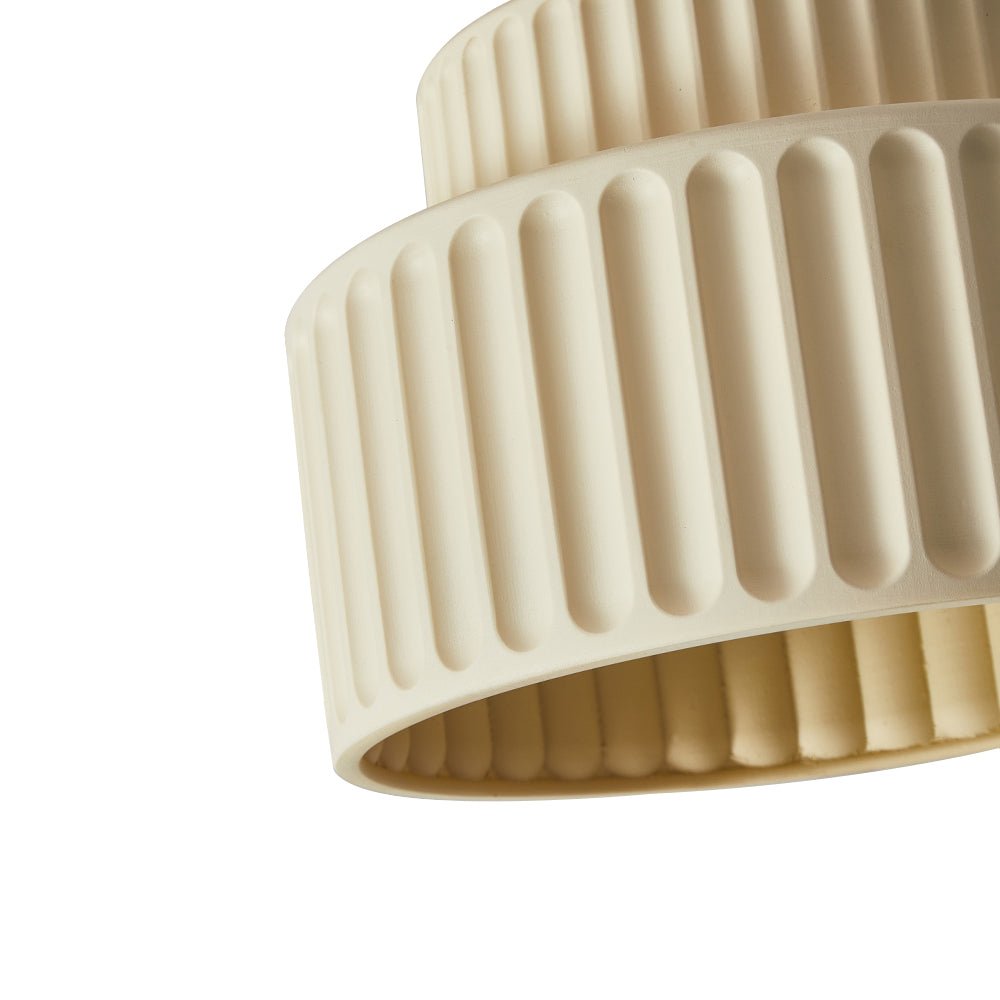 Skanto | Nordic Taklampe laget av keramikk i kremfarge