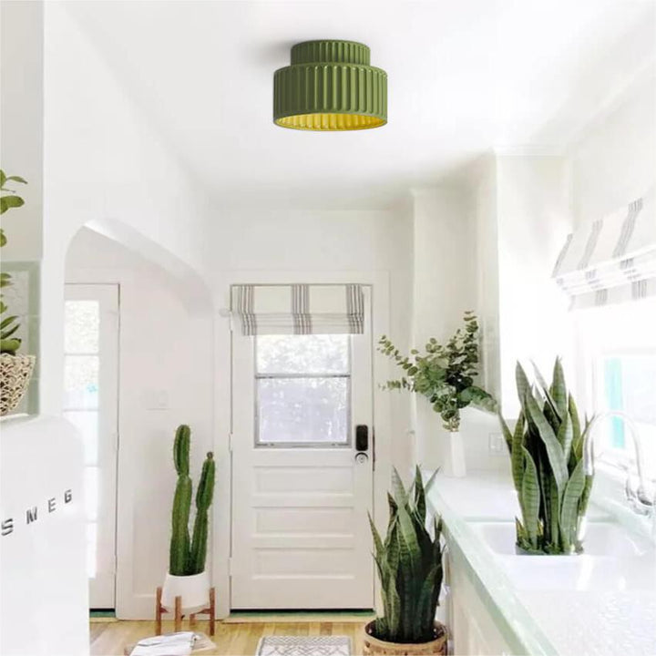 Skanto | Nordic Taklampe laget av keramikk i kremfarge