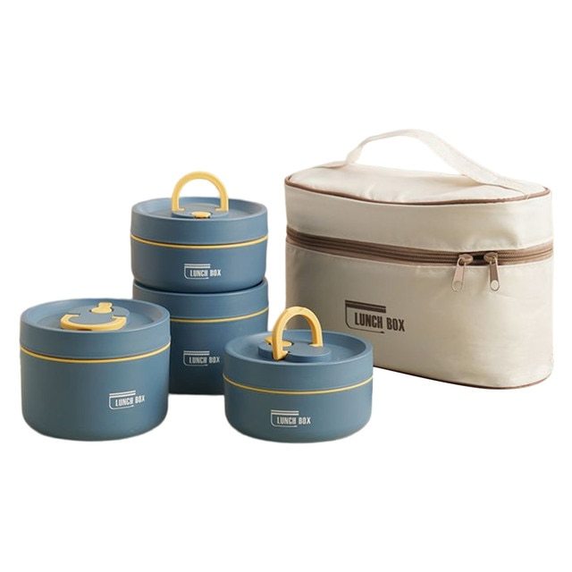 Skanto | ThermoBox Multi-Layered Isolert Matboks med GRATIS Bæreveske