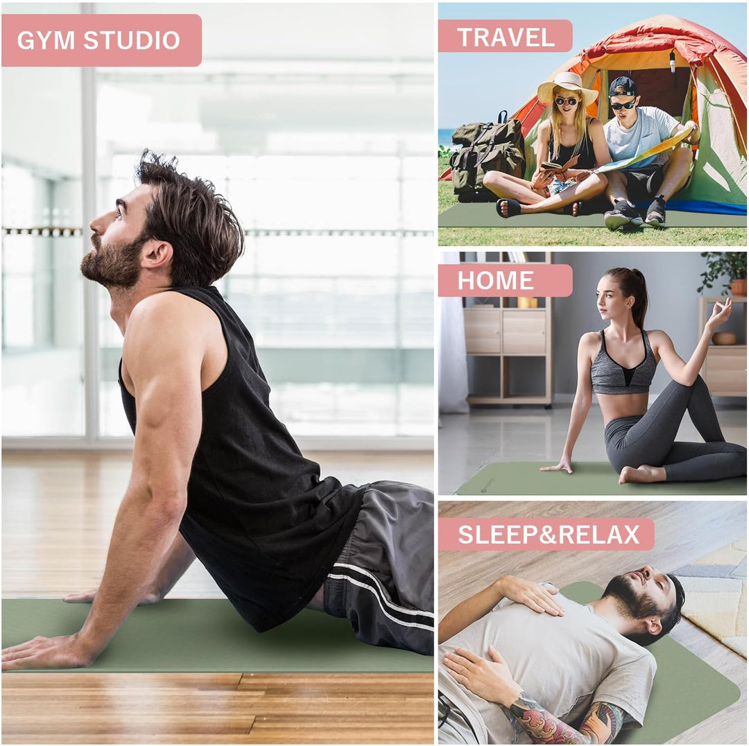 Skanto | Tykk Flettbar Yogamatte - FlexiMat