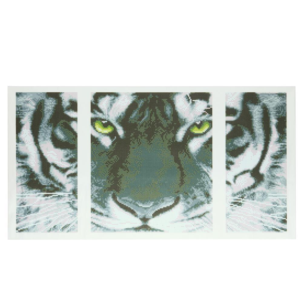 Black and White Tiger - GemPaint Kit | Skanto