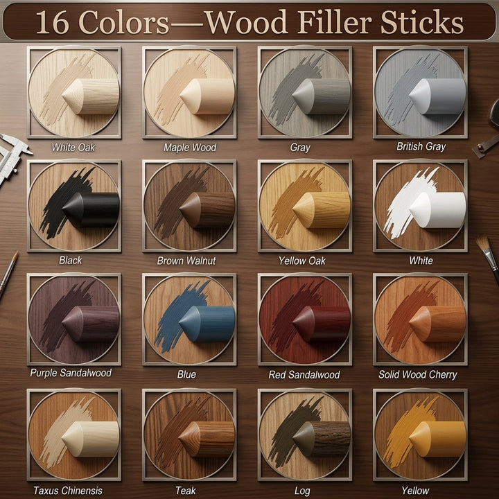 TimberTint™ Tre Reparasjonsmarker Sett | Skanto