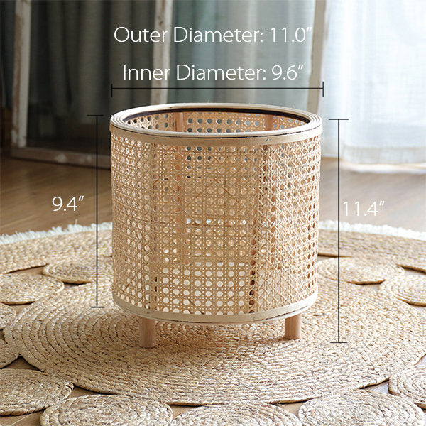 Skanto | Flettet Blomsterpotteholder laget av Rattan