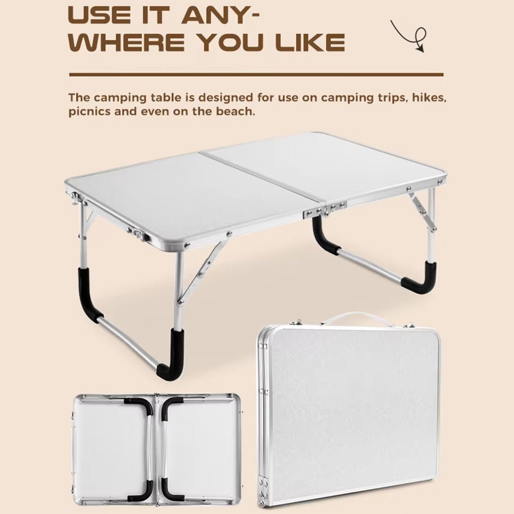 Skanto | Trailfold Table – Kompakt sammenleggbart bord for camping, balkong og utendørs bruk