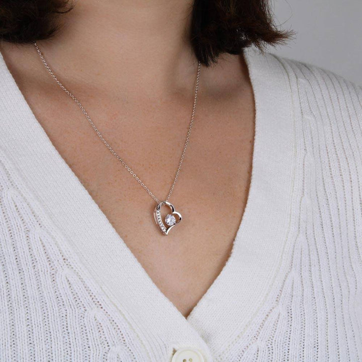 Skanto | Evige Roserboks "Til Min Kjærlighet" Med Diamant-Hjerte-Halskjede