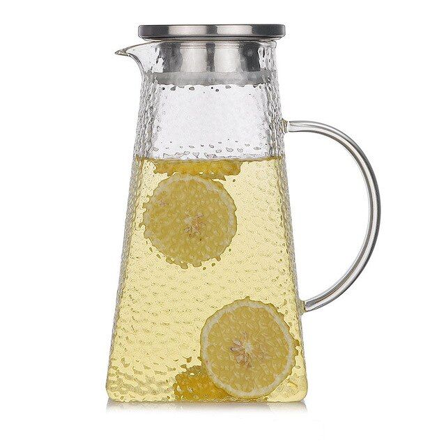 Transparent Glass Tea Kettle With Filter | Skanto