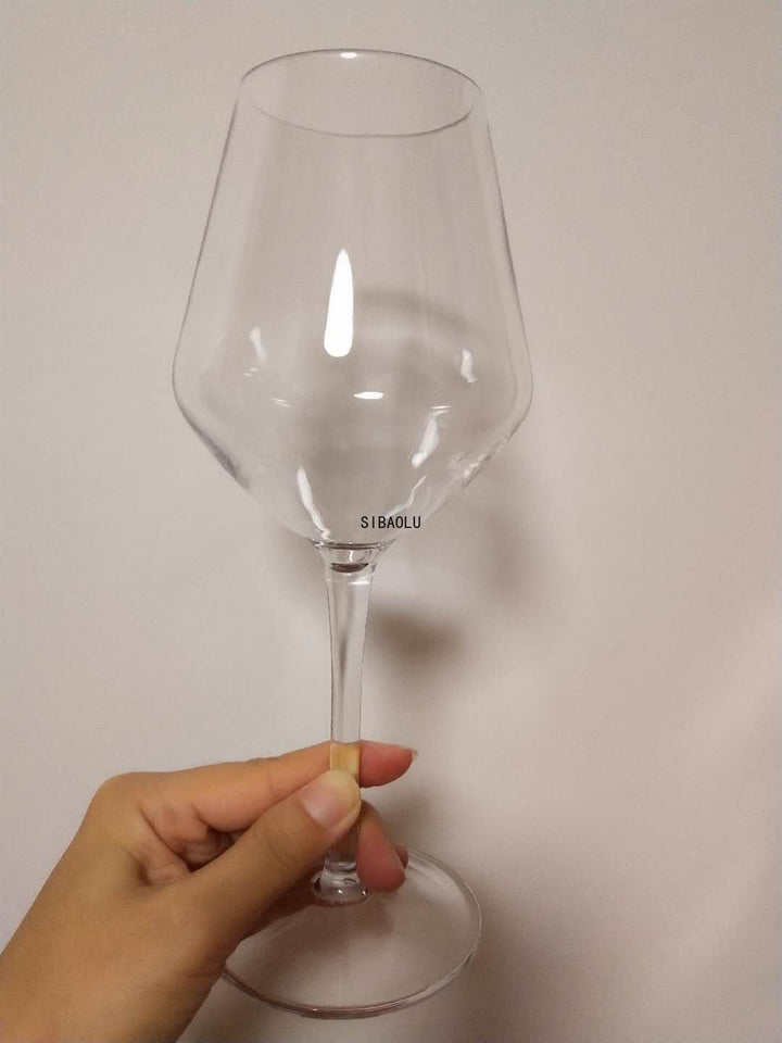 Transparent Bruddfrie Silikon Plast Vin Glass Goblet Kopper | Skanto