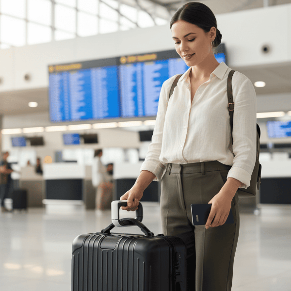 Skanto | TRAVELMATE – Bærbar digital bagasjevekt for enkel veining