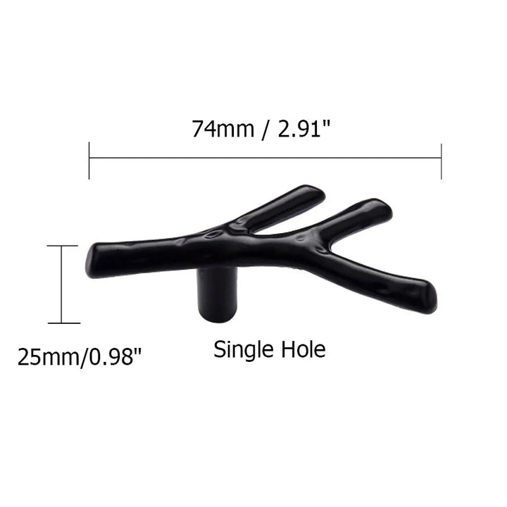 Tree Branch Cabinet Handles Kitchen Furniture Hardware Drawer Pulls | Skanto