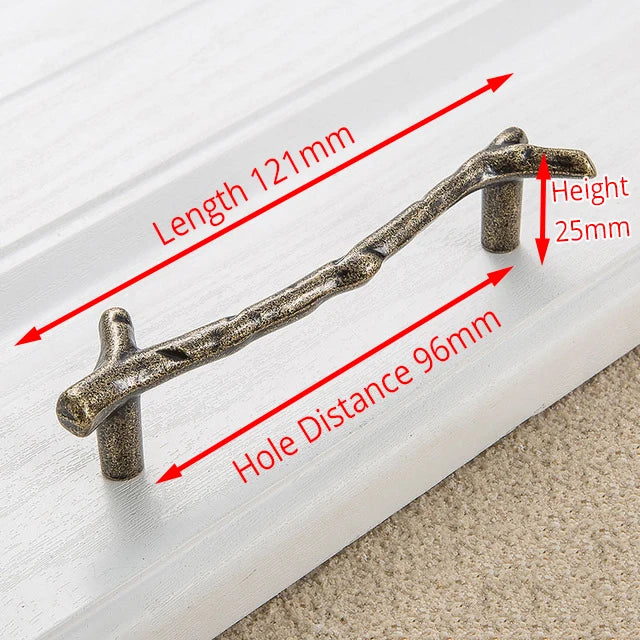 Tree Branch Cabinet Handles Kitchen Furniture Hardware Drawer Pulls | Skanto
