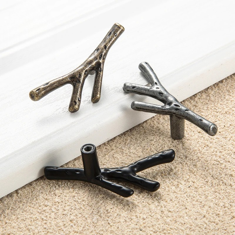 Tree Branch Cabinet Handles Kitchen Furniture Hardware Drawer Pulls | Skanto