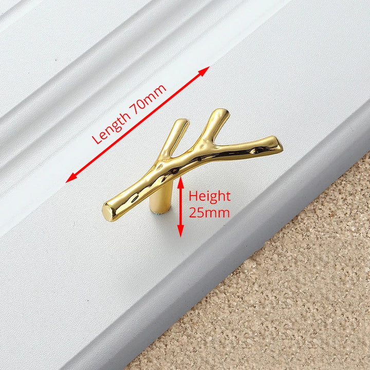 Tree Branch Cabinet Handles Kitchen Furniture Hardware Drawer Pulls | Skanto