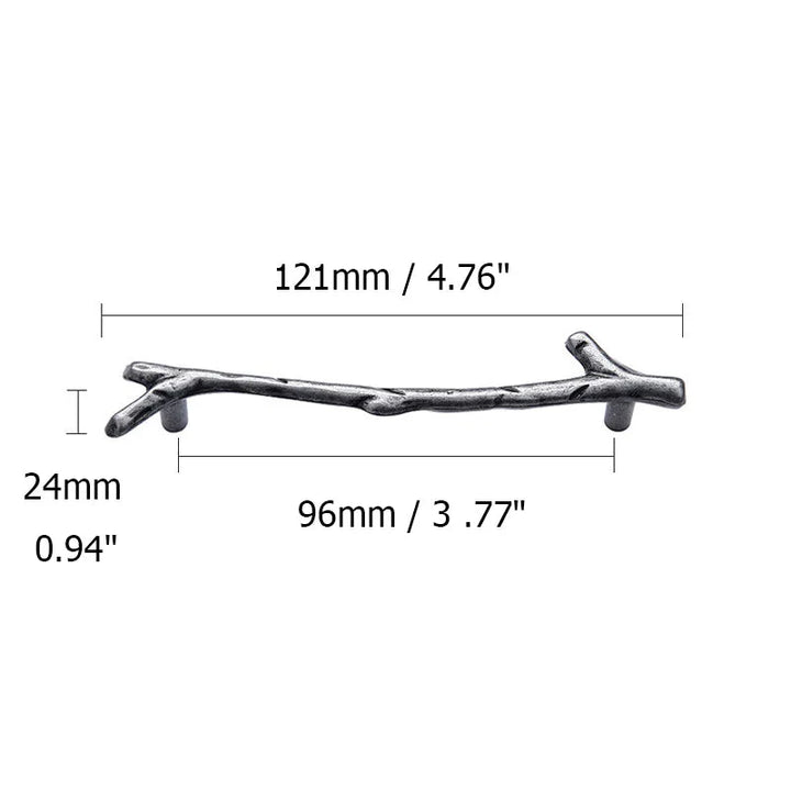 Tree Branch Cabinet Handles Kitchen Furniture Hardware Drawer Pulls | Skanto
