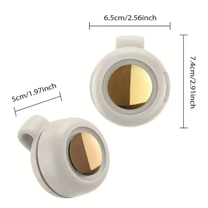 Whirlwind Leafless Mini Fan – USB Oppladbar & Bærbar Vifte for Utendørs | Skanto
