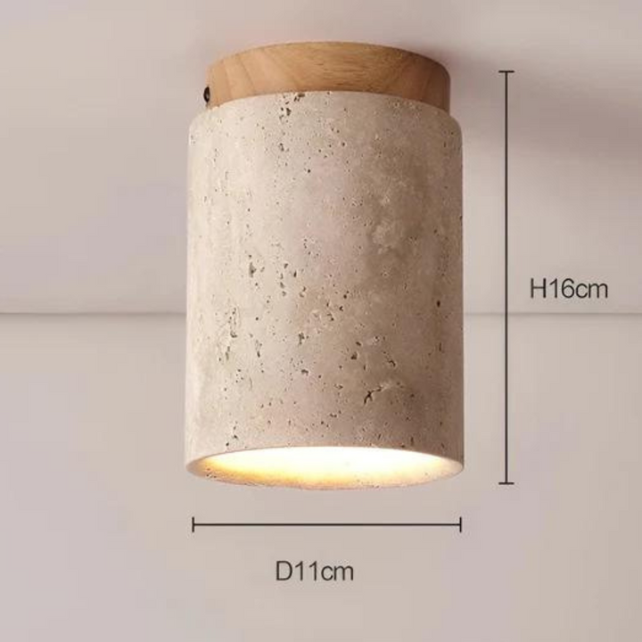Skanto | Trendy Rund Japansk Stil Taklampe - ZenLight