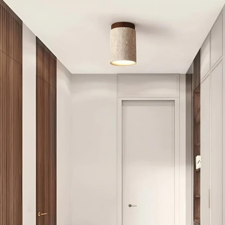 Skanto | Trendy Rund Japansk Stil Taklampe - ZenLight