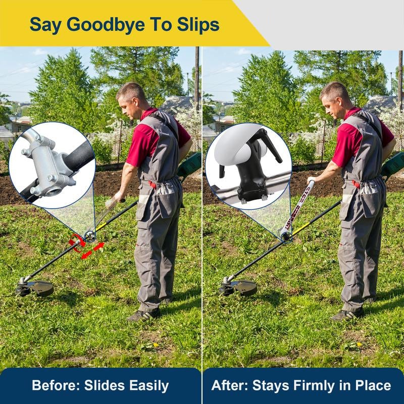 TRIMFORT – Ergonomisk Griffverlengerung für Rasentrimmer für mehr Komfort