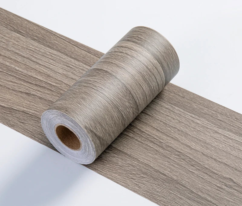 Skanto | CasaForm Premium Skirting Trim | Holdbare PVC trefiberveggbase klistremerker for moderne dekorasjon