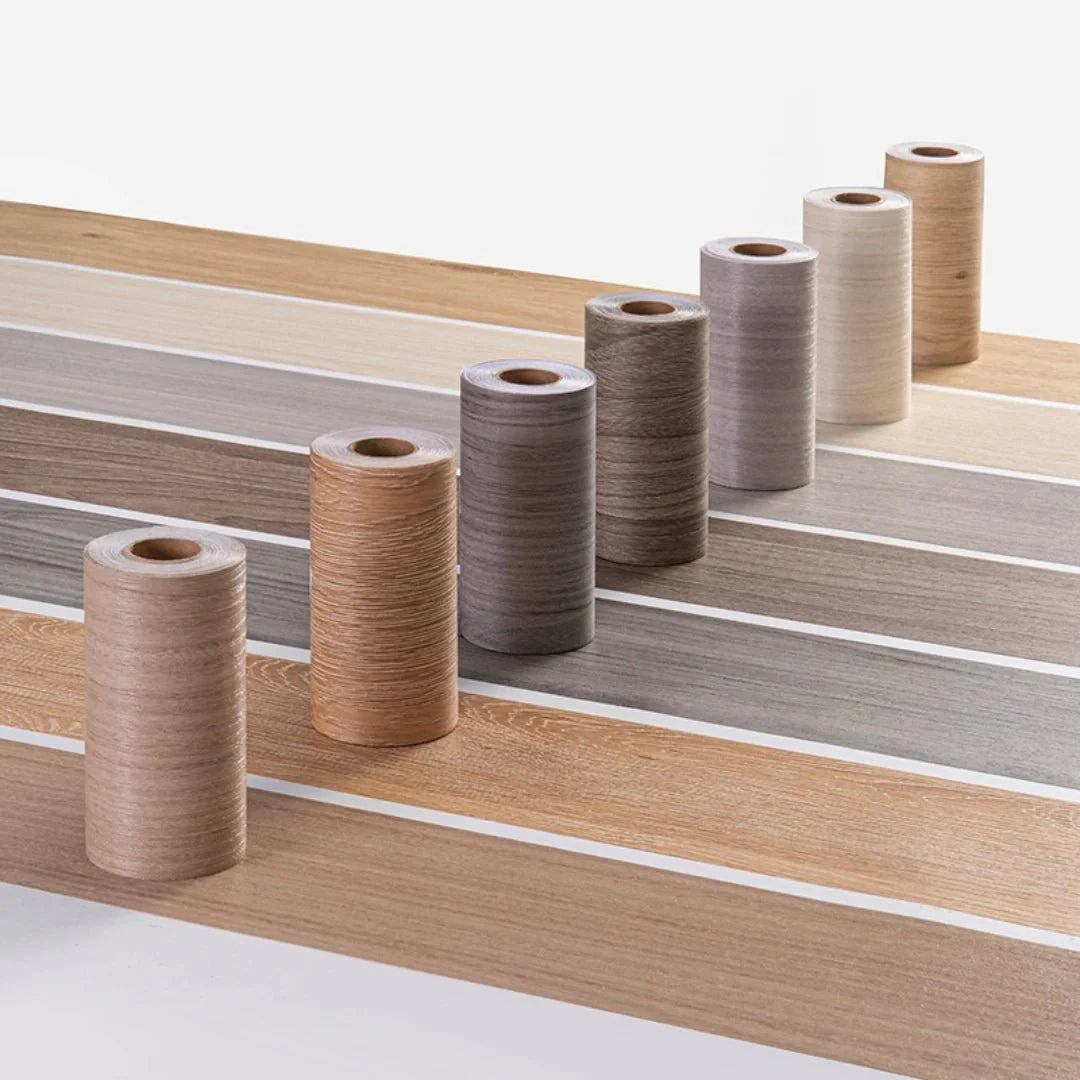 Skanto | CasaForm Premium Skirting Trim | Holdbare PVC trefiberveggbase klistremerker for moderne dekorasjon