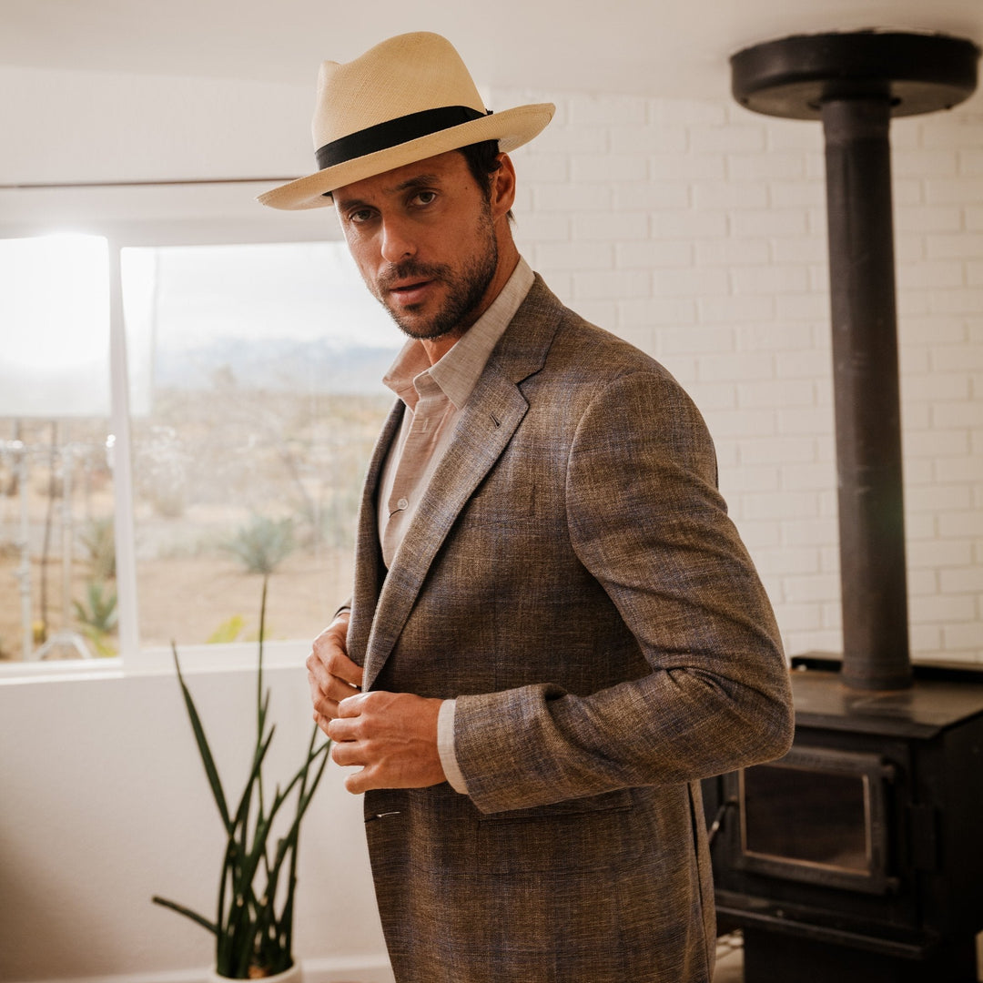 StyleJet Center Dent Panama Fedora | Skanto