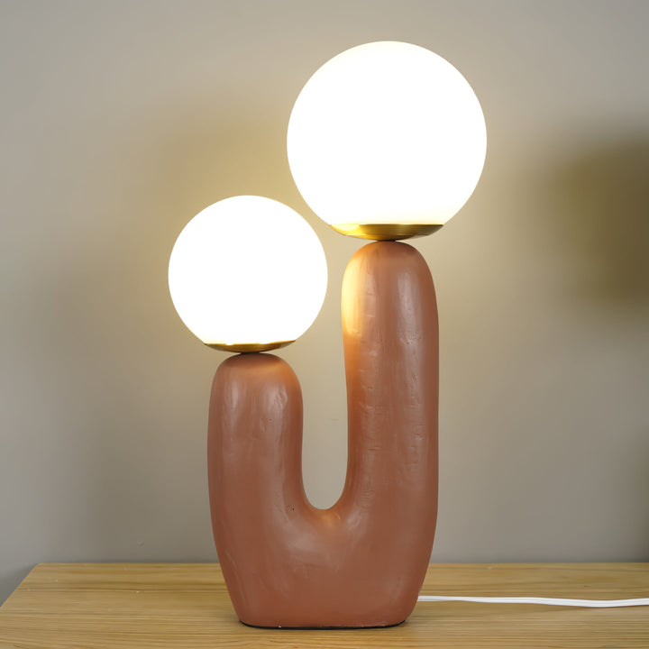 Skanto | Moderne Stil Bordlampe med Naturlig Akcent