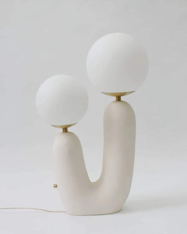 Skanto | Moderne Stil Bordlampe med Naturlig Akcent